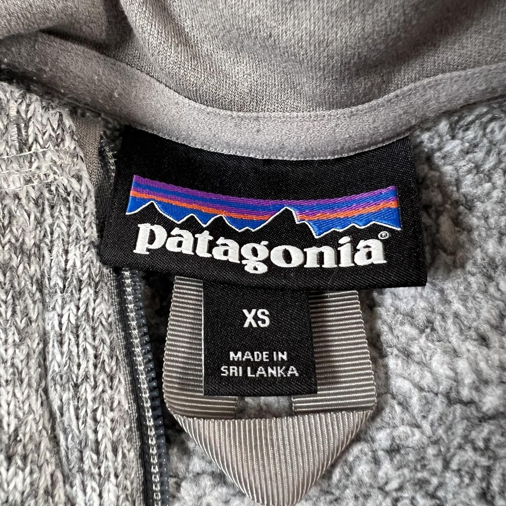 Patagonia Better Sweater Jacket Womens XS Gray Full Zip Fleece Outdoor Warm - Picture 3 of 8